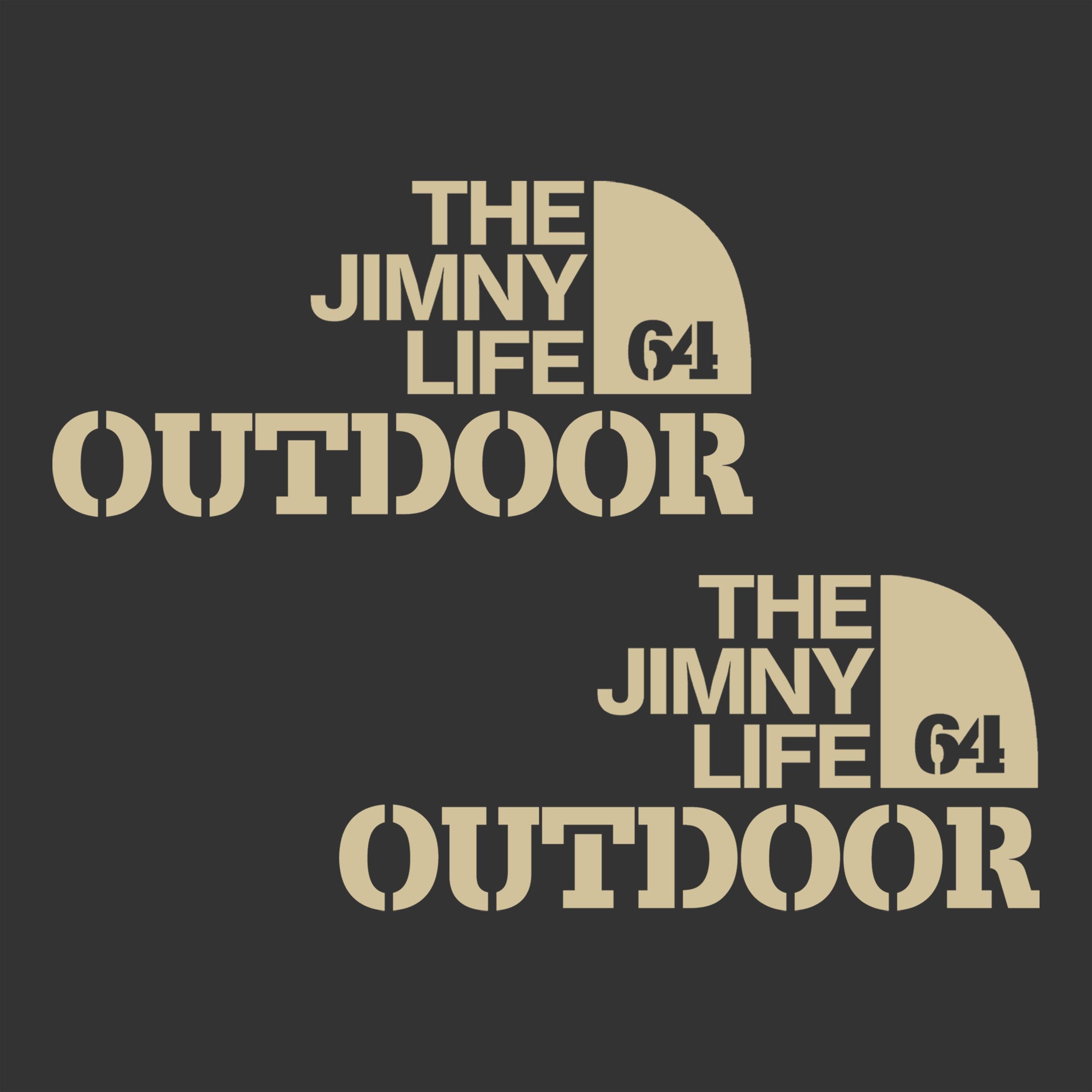 Amazon.co.jp: ジムニー JIMNY ステッカー JB64 【2枚1組】 カー